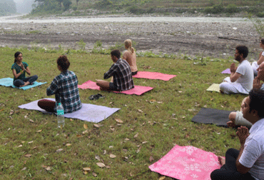 weekend yoga retreat